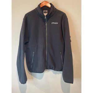 Spyder Gray Fleece Zip Front Jacket
